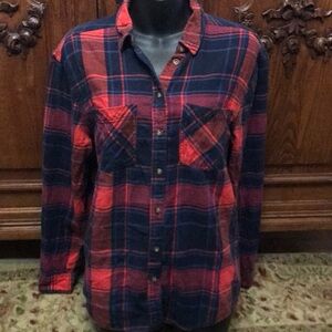Urban outfitters BDG flannel plaid shirt